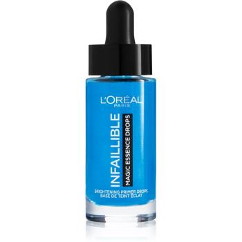 L’Oréal Paris Infallible Magic Essence Drops bază pentru machiaj iluminatoare transparentní 15 ml