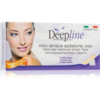 Arcocere Deepline benzi depilatoare cu ceară facial pentru femei 10 buc
