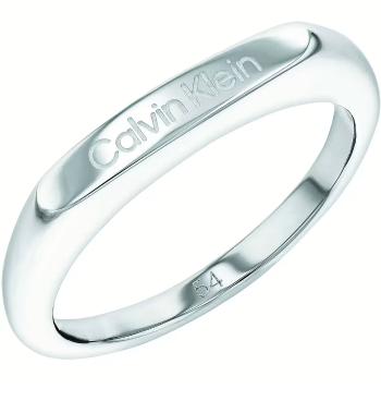 Calvin Klein Inel elegant din oțel Faceted 35000187 52 mm