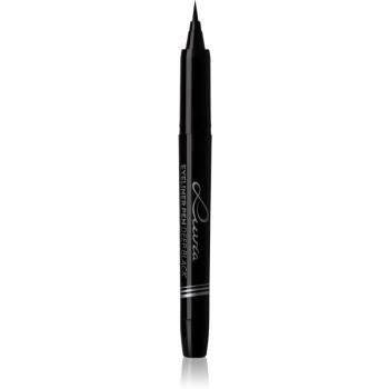 Luvia Cosmetics Eyeliner Pen eyeliner rezistent la apa cu efect matifiant culoare Deep Black 1 ml