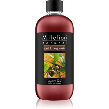 Millefiori Natural Sandalo Bergamotto reumplere în aroma difuzoarelor 500 ml