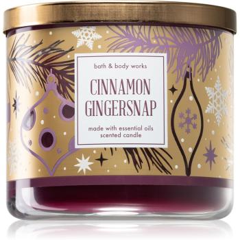 Bath & Body Works Cinnamon Gingersnap lumânare parfumată 411 g