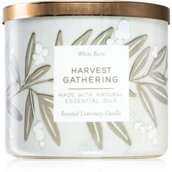 Bath & Body Works Harvest Gathering lumânare parfumată  cu uleiuri esentiale 411 g