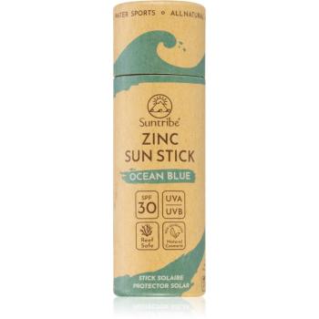 Suntribe Sports Zinc Stick baton de protecție minerală pe zonele sensibile plaja SPF 30 Ocean Blue 30 g