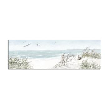 Tablou Styler Canvas Watercolor Dune, 45 x 140 cm