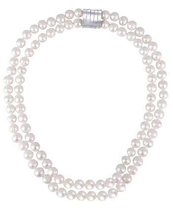 JwL Luxury Pearls Colier dublu din perle albe adevărate JL0656