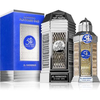 Al Haramain Platinum Oud 50 years Eau de Parfum unisex 100 ml
