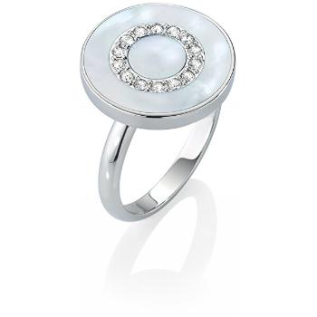 Morellato Inel de argint cu perle și cristale Perfetta SALX09 52 mm