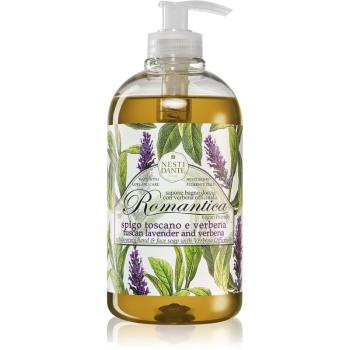 Nesti Dante Romantica Wild Tuscan Lavender and Verbena sapun lichid delicat pentru maini 500 ml