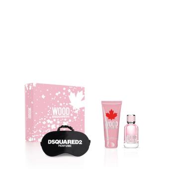 Dsquared² Wood For Her - EDT 50 ml + gel de duș 100 ml + mască de dormit