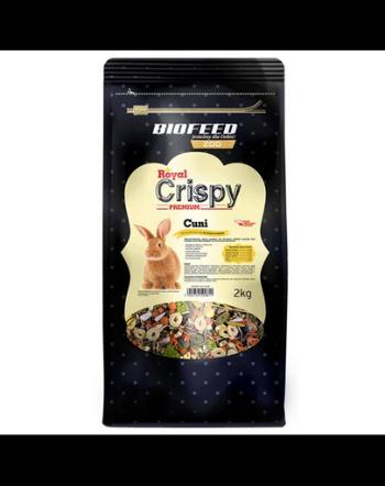 BIOFEED Royal Crispy Hrana premium iepuri adulti 2 kg