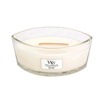 WoodWick Lumânare parfumată White Teak  453,6 g