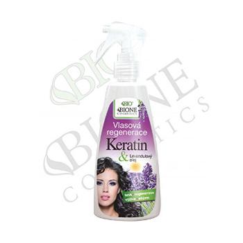 Bione Cosmetics Regenerarea părului cu Keratin Lavandă 260 ml