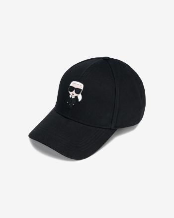 Karl Lagerfeld K/Ikonik Șapcă de baseball Negru