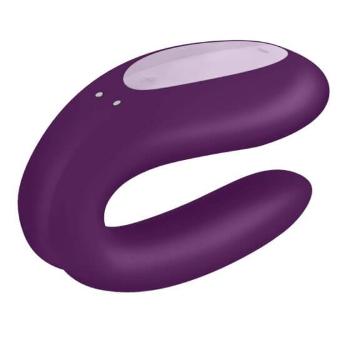 Satisfyer Vibrator de cuplu Double Joy Violet