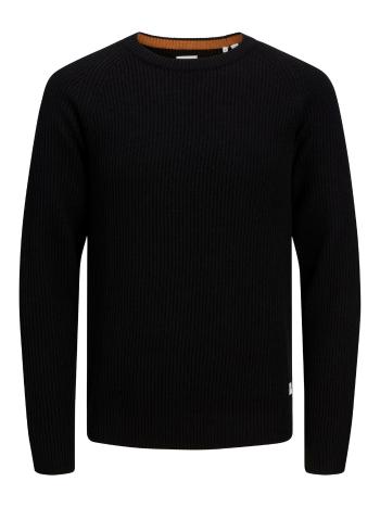 Jack&Jones JJPANNEL Pulover pentru bărbați cu ajustare normală 12220815 Black L