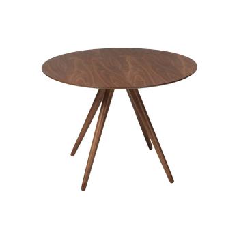 Masă de dining în decor din lemn de nuc DAN-FORM Denmark Pheno, ø 106 cm