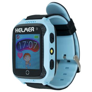 Helmer Ceas tactil inteligent, cu localizare GPS și cameră video - LK 707 albastru