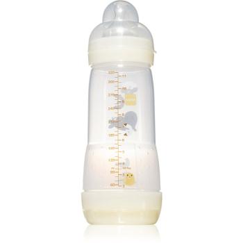 MAM Anti-colic Baby Bottle biberon pentru sugari anti-colici White 4m+ 320 ml