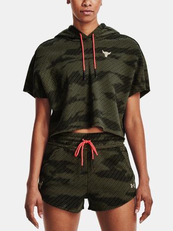 Under Armour UA Project Rock SS Print Hde Tricou Verde