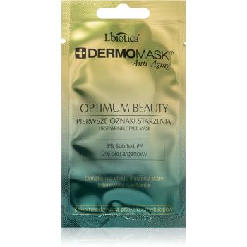 L’biotica DermoMask Anti-Aging masca facială cu efect anti-rid 35+ 12 ml