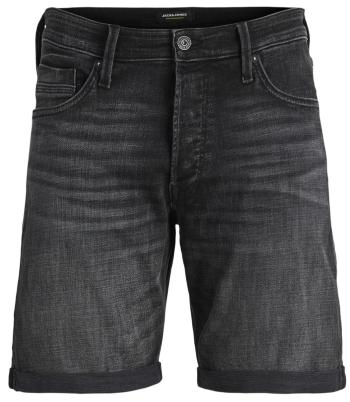 Jack&Jones Pantaloni scurți pentru bărbați JJICHRIS Relaxed Fit 12249098 Black Denim S