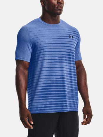 Under Armour UA Seamless Fade SS Tricou Albastru