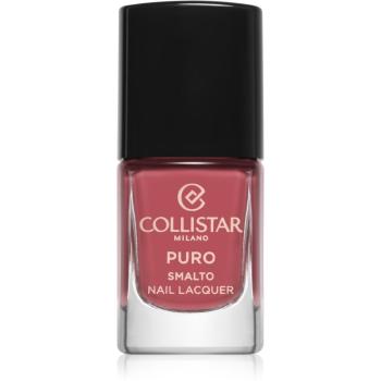 Collistar Puro Long-Lasting Nail Lacquer lac de unghii cu rezistenta indelungata culoare 102 Rosa Antico 10 ml