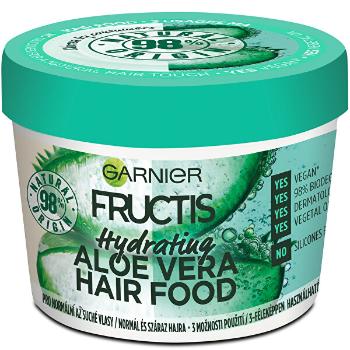 Garnier Mască hidratantă pentru părul normal si uscat Fructis ( Aloe Vera Hair Food) 390 ml