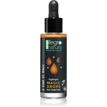 Allegro Natura A Kind of Magic iluminator lichid cu picurător Gold 30 ml