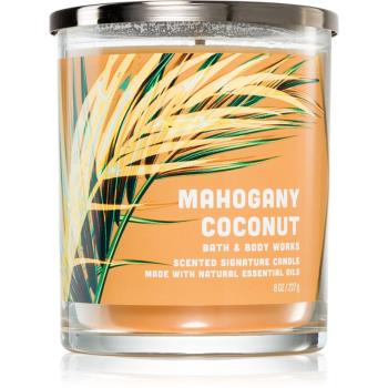 Bath & Body Works Mahogany Coconut lumânare parfumată 227 g