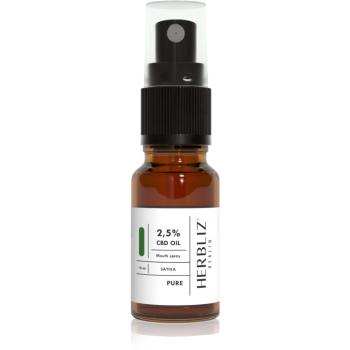 Herbliz Sativa CBD Oil 2,5% spray de gura cu CBD 10 ml