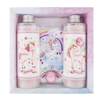 Bohemia Gifts Set cadou pentru îngrijire de baie cu joc Unicorn