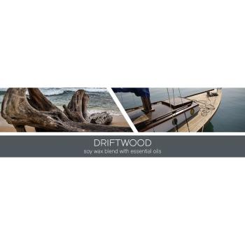 Lumânare parfumată pentru bărbați Goose Creek Driftwood, 35 de ore de ardere