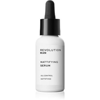 Revolution Man Mattifying ser facial hidratant pentru a improspata porii si pielea cu aspect obosit 30 ml