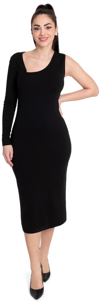 ONLY Rochie de damă ONLINA Standard Fit 15302675 Black/One Sleeve XS