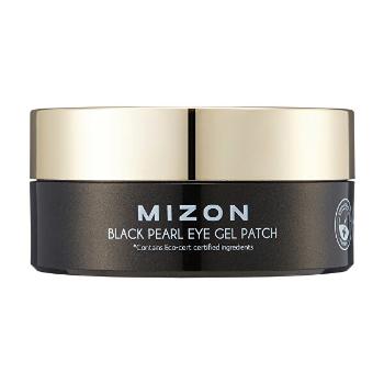 Mizon Mască premium de hidrogel pentru ochi cu perlă neagră și diamant pentru riduri și cercuri întunecate Black Pearl (Eye Gel Patch) 60 bucăți x 1,4