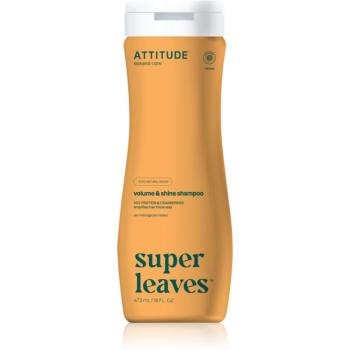 Attitude Super Leaves Volume & Shine sampon natural cu efect detoxifiant 473 ml