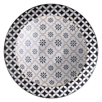 Farfurie adâncă din gresie ceramică Brandani Alhambra II., ø 40 cm