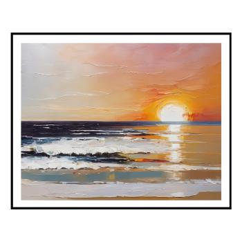 Tablou 40x50 cm Sunset on the Beach – knor