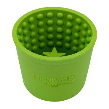 Bol pentru lins Yoggie Pot Green – LickiMat