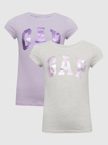 GAP Tricou pentru copii 2 buc Gri