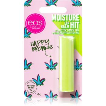 EOS Happy Brownie balsam pentru buze cu efect hidratant 4 g