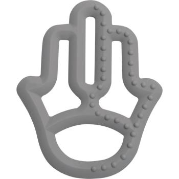 Minikoioi Teether Silicone jucărie pentru dentiție 3m+ Grey 1 buc