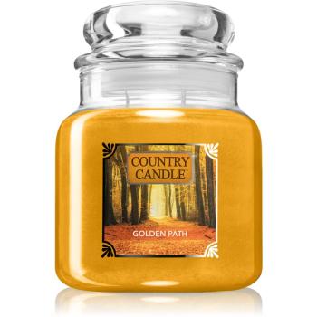 Country Candle Golden Path lumânare parfumată 453 g