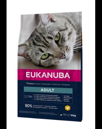 EUKANUBA Cat Adult All Breeds Top Condition Chicken &amp; Liver 10 kg