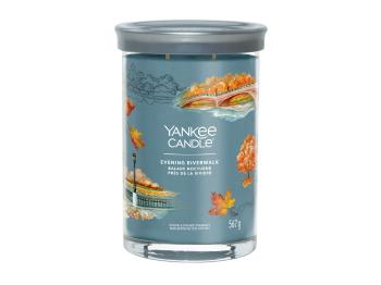 Yankee Candle Lumânare aromatică Signature pahar mare Evening Riverwalk 567 g