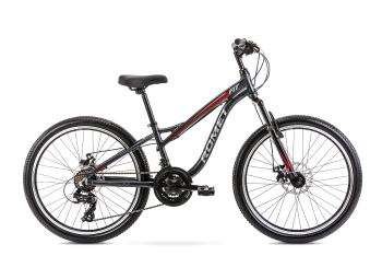 Bicicleta pentru copii Romet Rambler Fit 24 Grafit/Rosu 2022