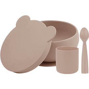 Minikoioi Dining Set BLW I serviciu de masă Bubble Beige