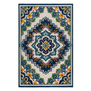 Covor de exterior albastru 160x230 cm Beach Floral – Flair Rugs